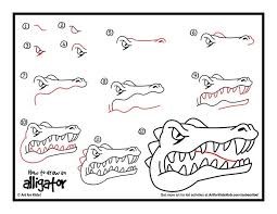 Dibujos de Alligator Ideas 9