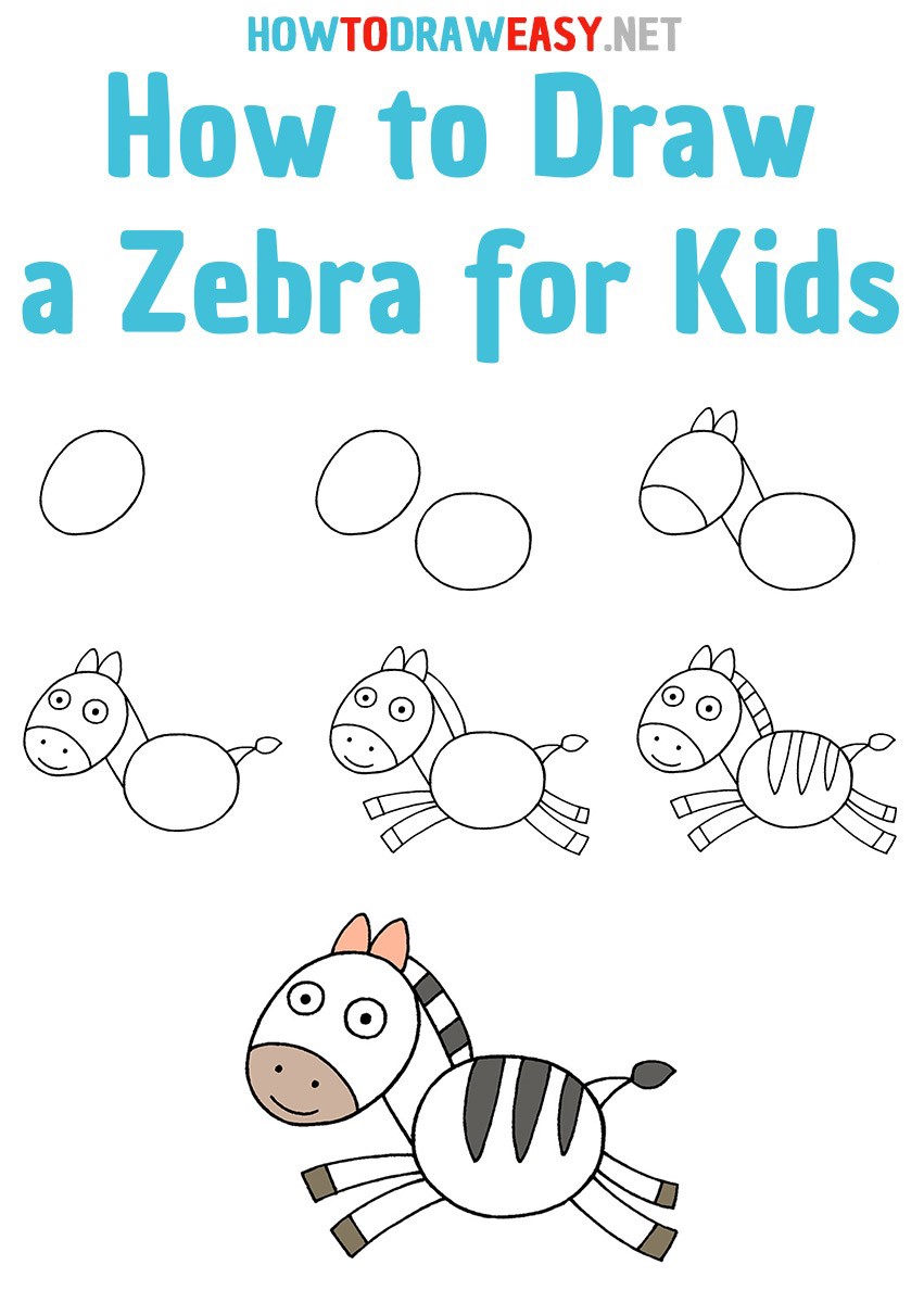Dibujos de Zebra Idea 8