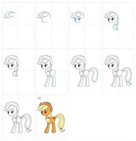 Dibujos de Applejack (1)