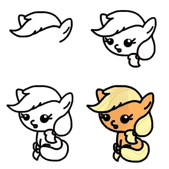 Dibujos de Applejack (2)