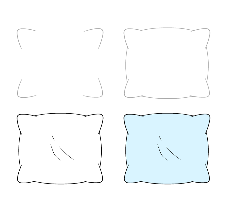 Dibujos de Almohada suave