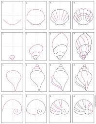 Dibujos de Concha rosa