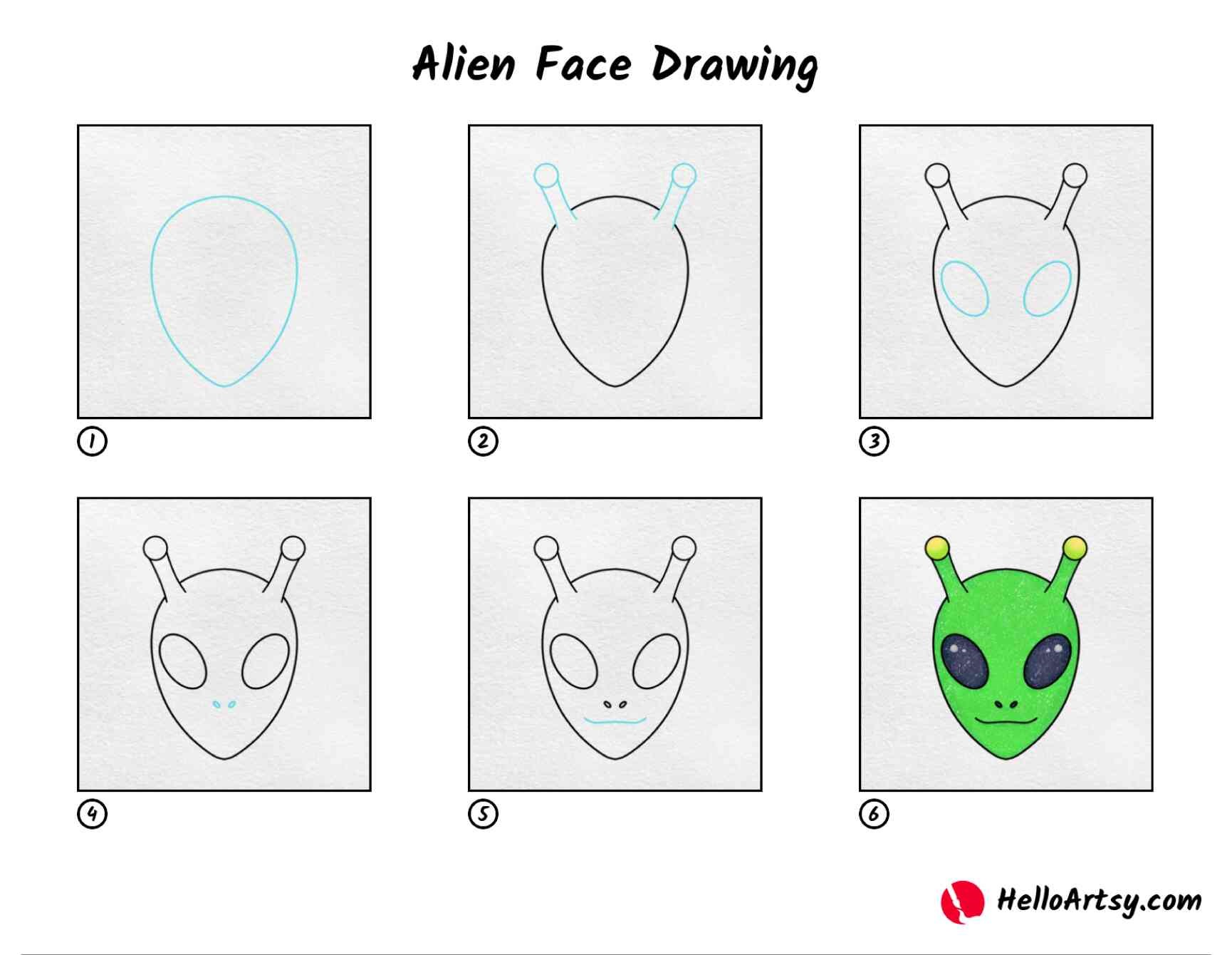 Dibujos de Extraterrestre amigable