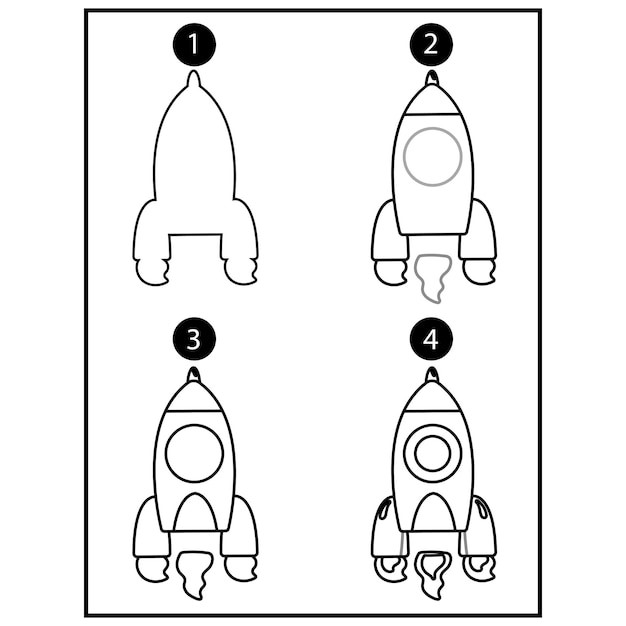Dibujos de Nave espacial futurista