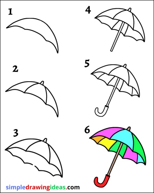 Dibujos de Paraguas