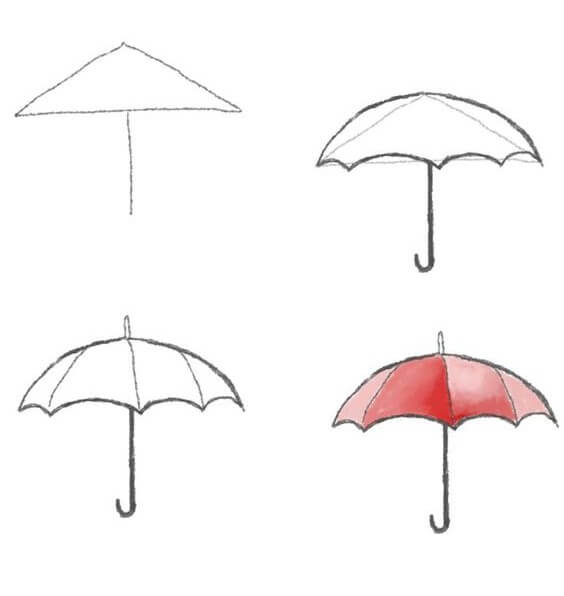 Dibujos de Paraguas ligero