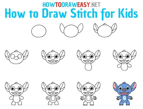 Dibujos de Stitch