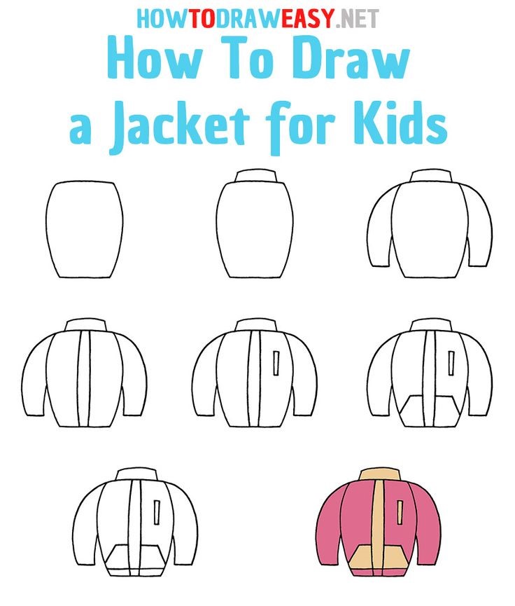 Dibujos de Sudadera con capucha casual