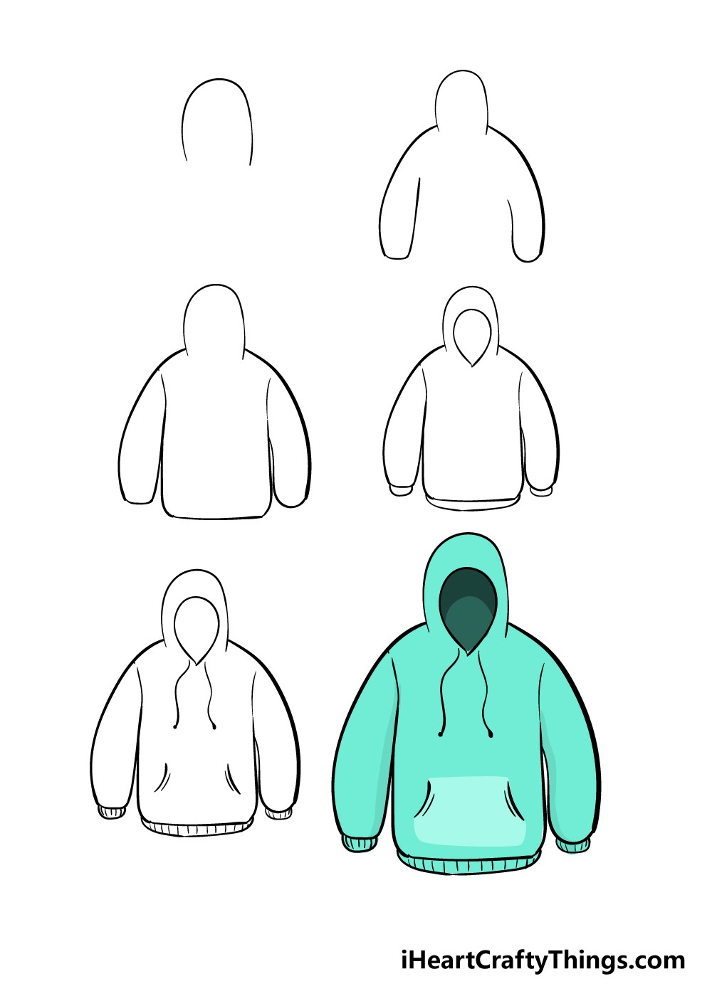 Dibujos de Sudaderas con capucha