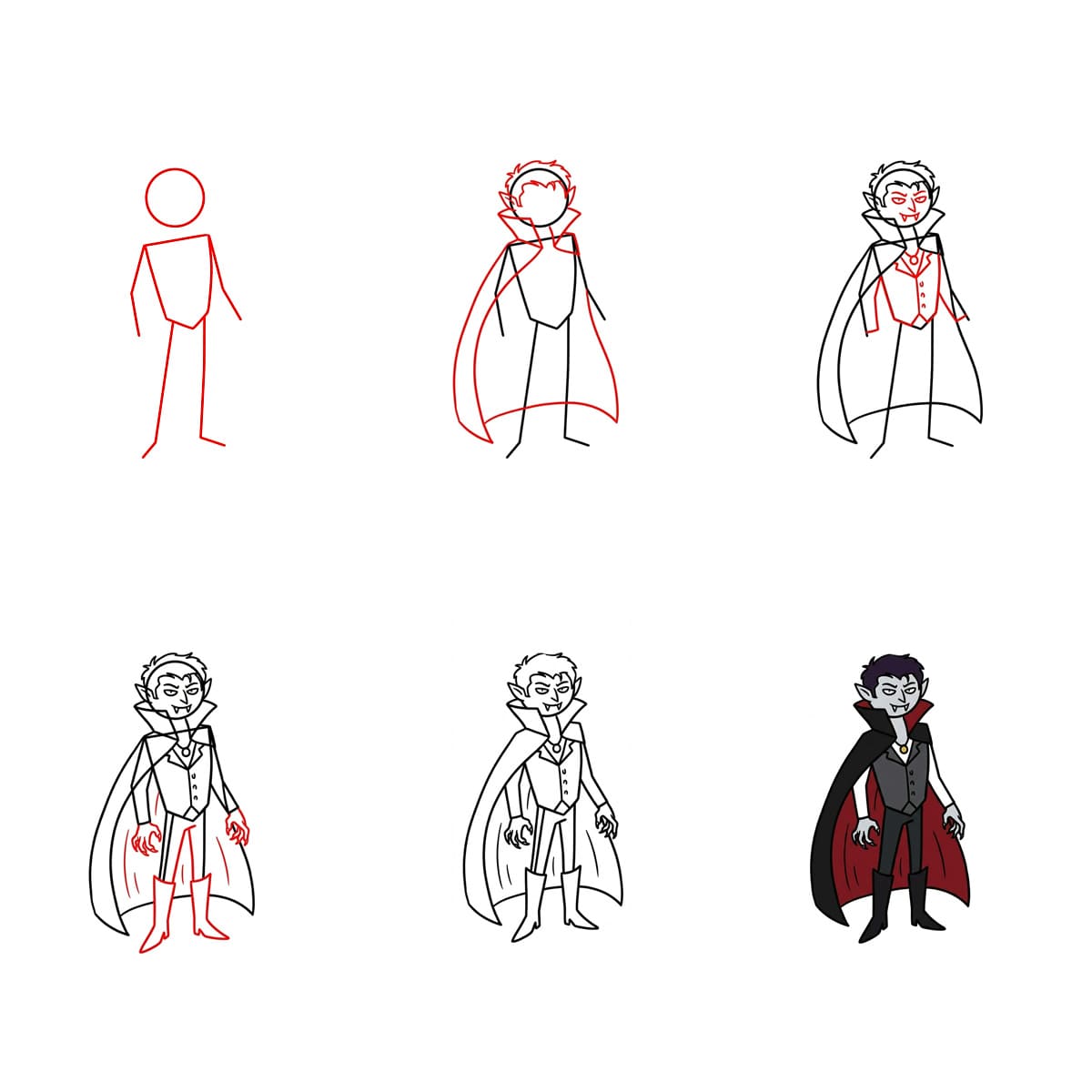 Dibujos de Vampiro chibi