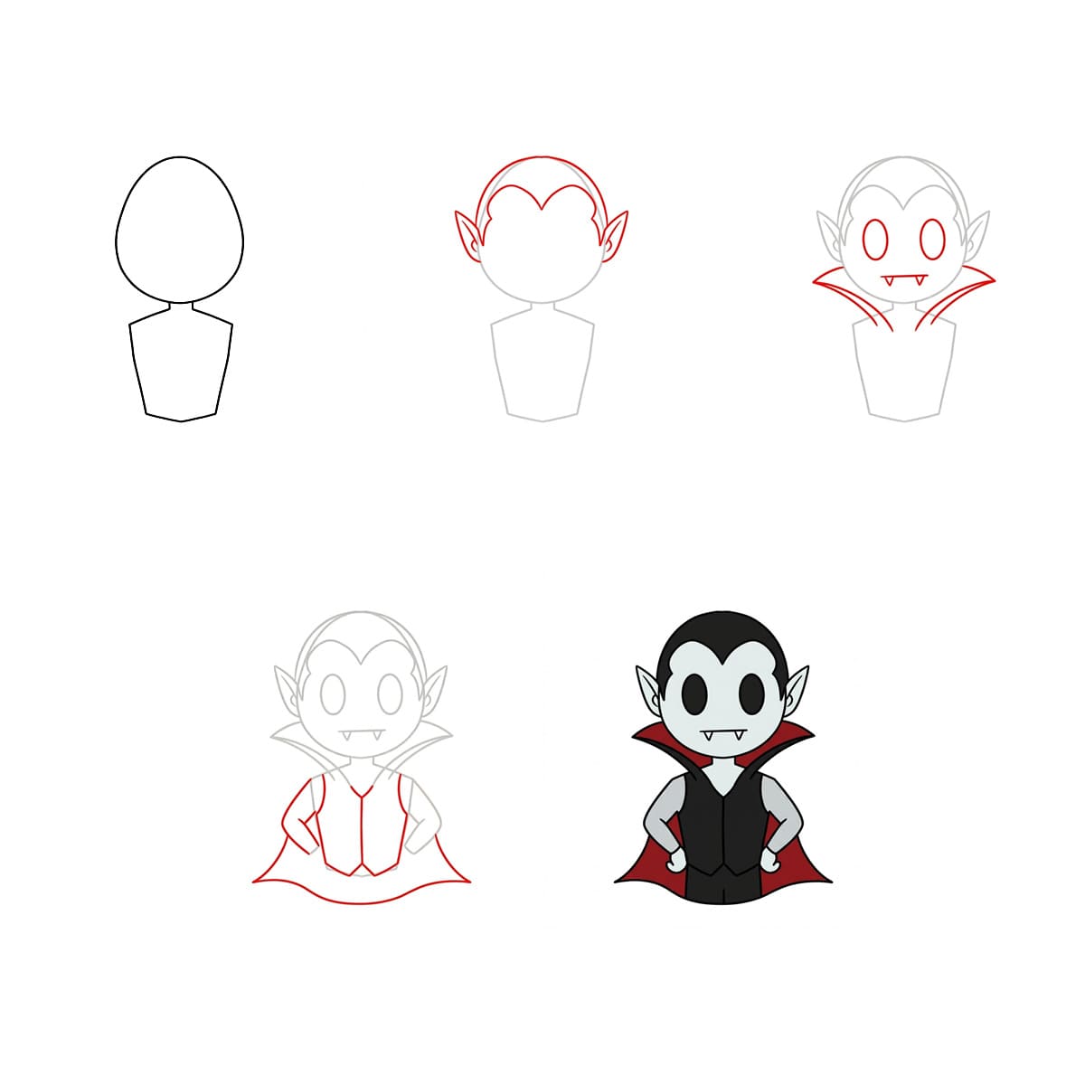 Dibujos de Vampiro de fantasía