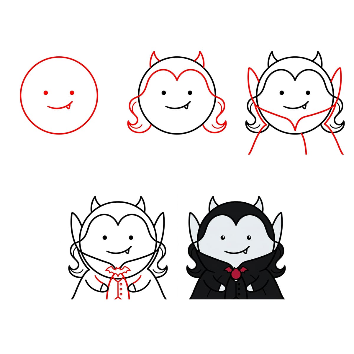 Dibujos de Vampiro gótico
