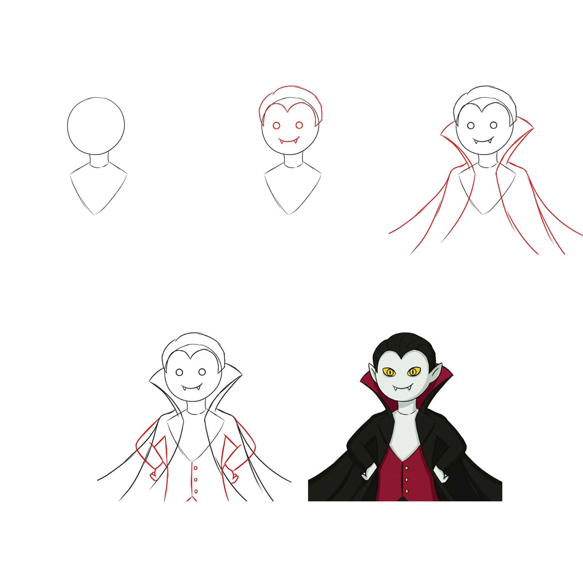 Dibujos de Vampiro juvenil