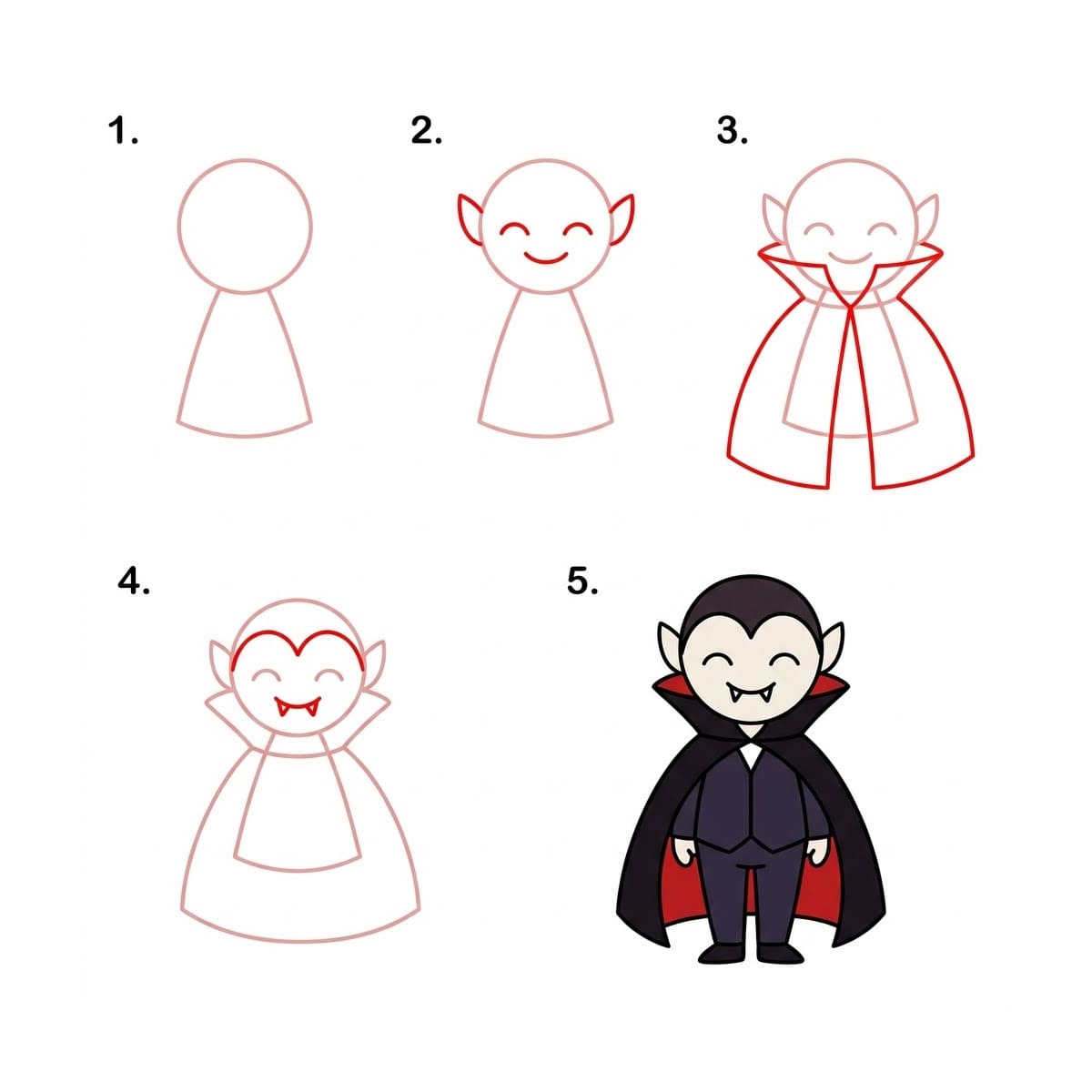 Dibujos de Vampiro poderoso