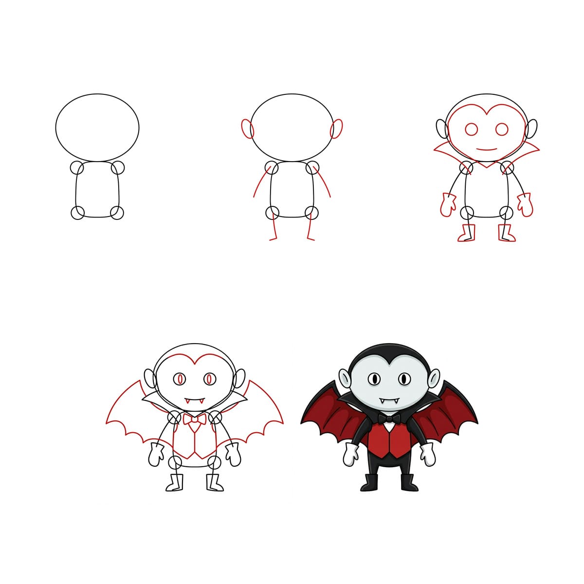 Dibujos de Vampiro volando