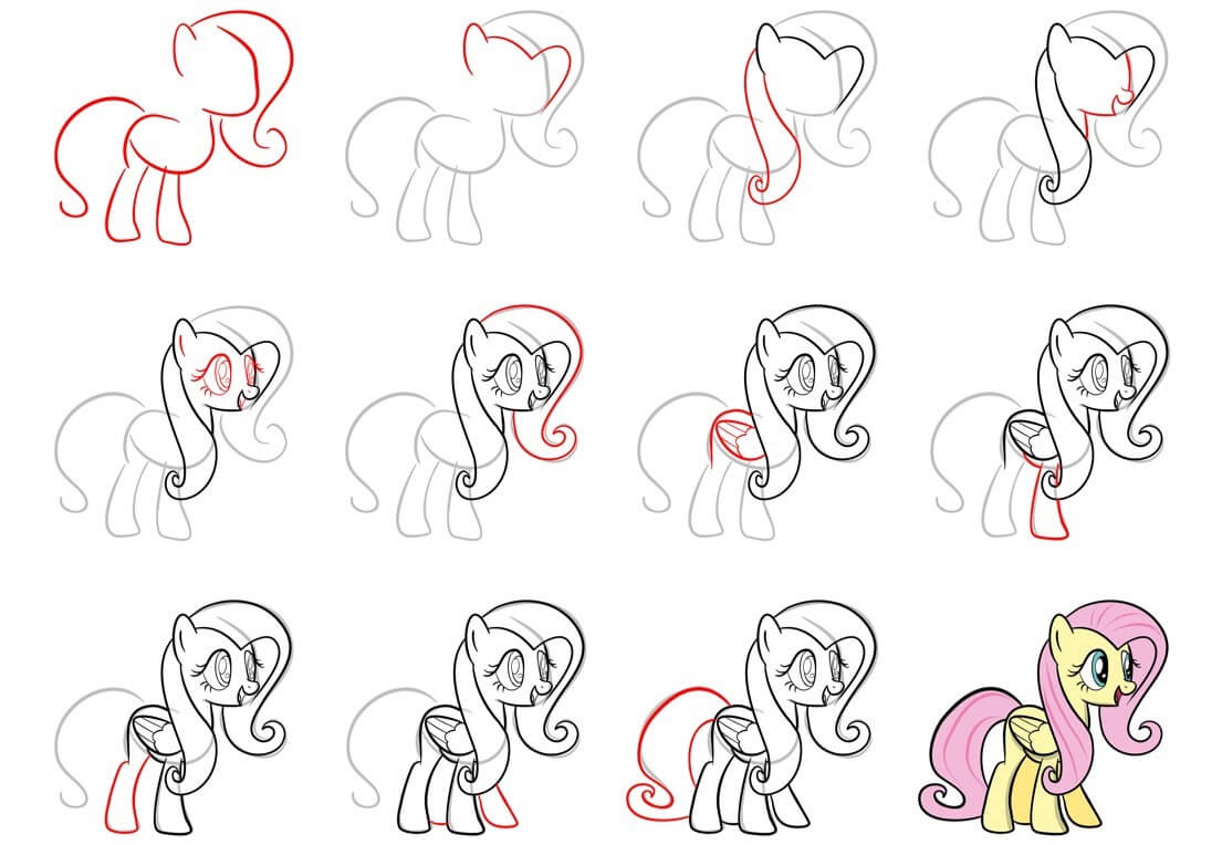 Dibujos de Fluttershy (3)
