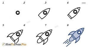 Dibujos de Nave espacial moderna