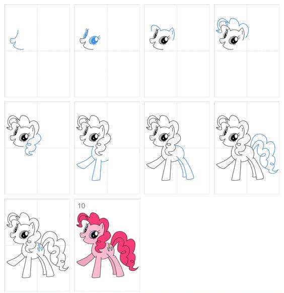 Dibujos de Pinkie Pie (1)