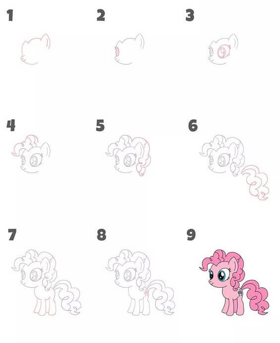 Dibujos de Pinkie Pie (2)