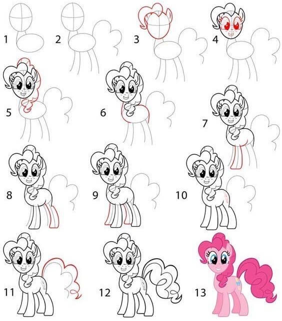 Dibujos de Pinkie Pie (3)