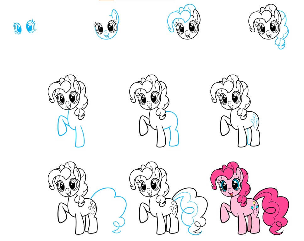 Dibujos de Pinkie Pie (5)