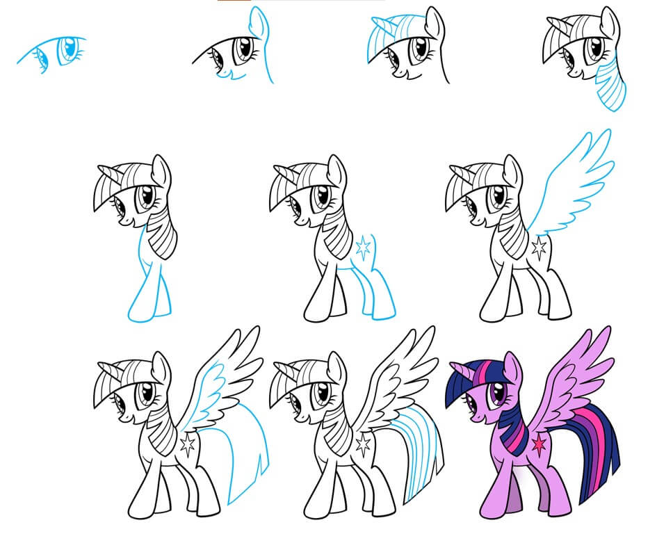 Dibujos de Twilight Sparkle (1)