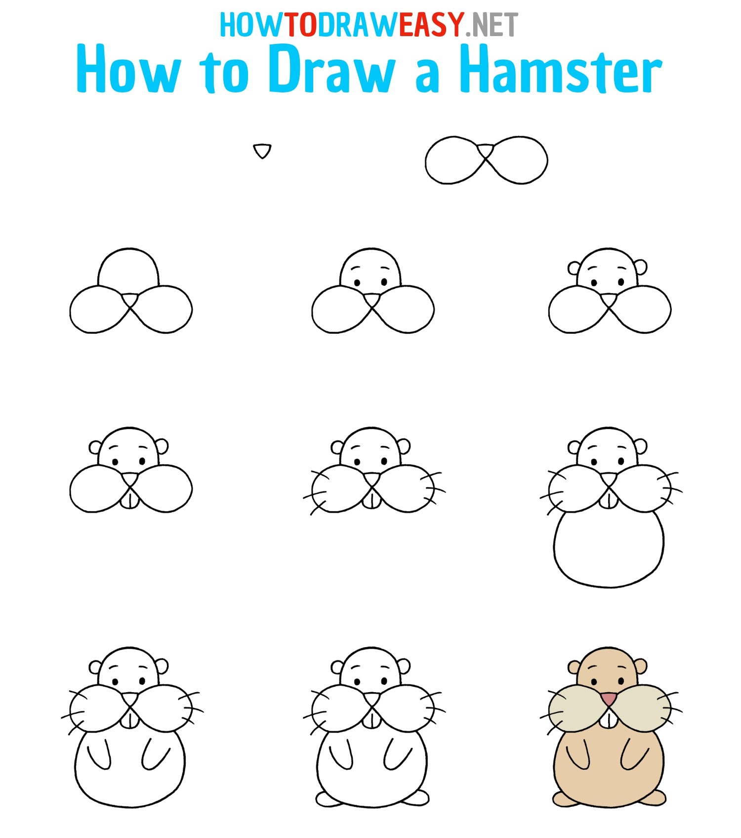 Dibujos de Hámster esponjoso