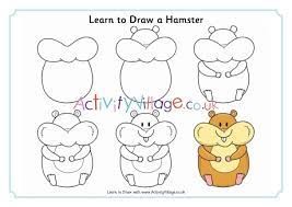 Dibujos de Hámster juguetón