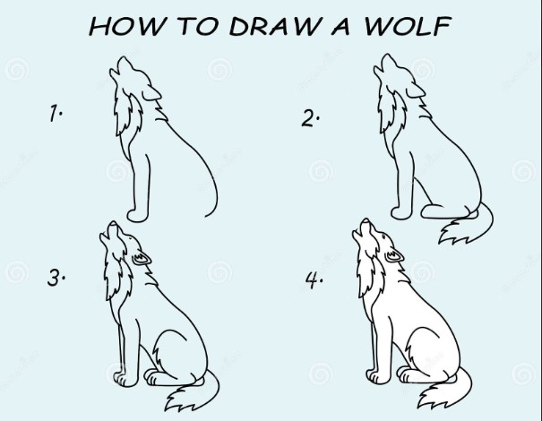 Dibujos de Lobos