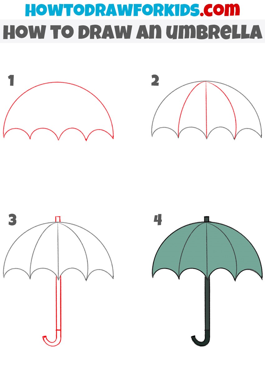 Dibujos de Umbrella idea 14