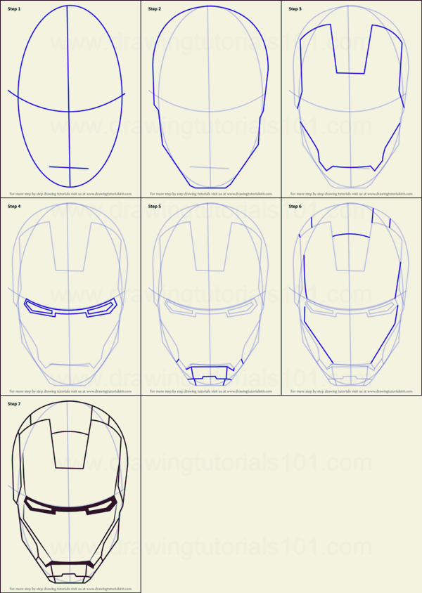 Dibujos de Iron Man energético