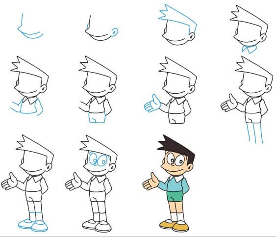 Dibujos de Suneo elegante