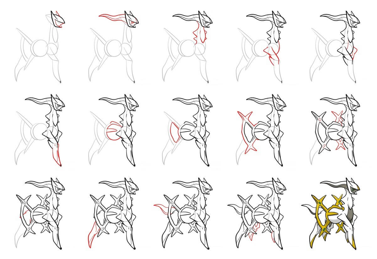 Dibujos de Arceus