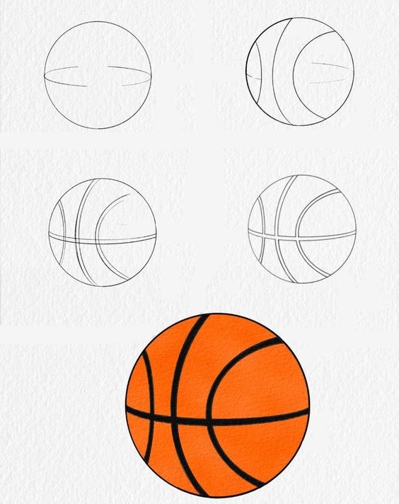 Dibujos de Basquetbol – Idea 13