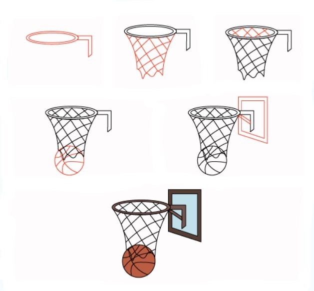 Dibujos de Basquetbol – Idea 5