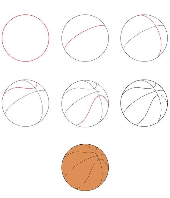 Dibujos de Basquetbol – Idea 8