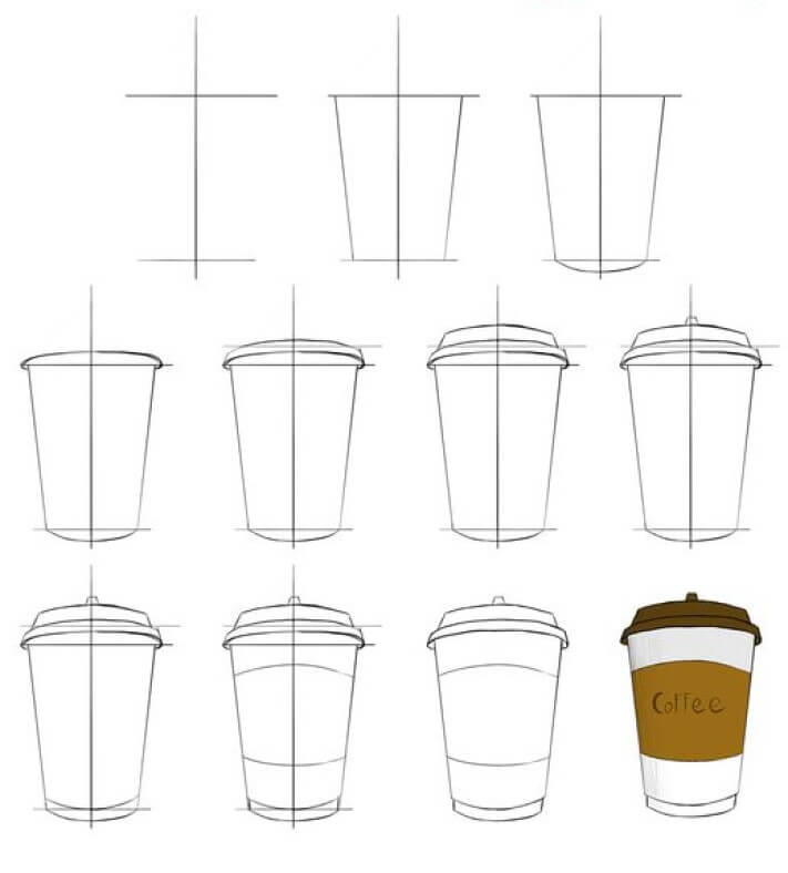 Dibujos de Café artesanal