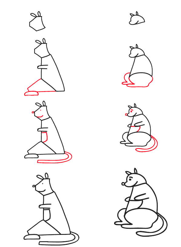Dibujos de Canguro del Bosque