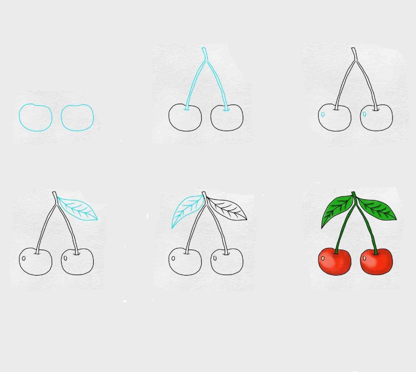 Dibujos de Cereza brillante