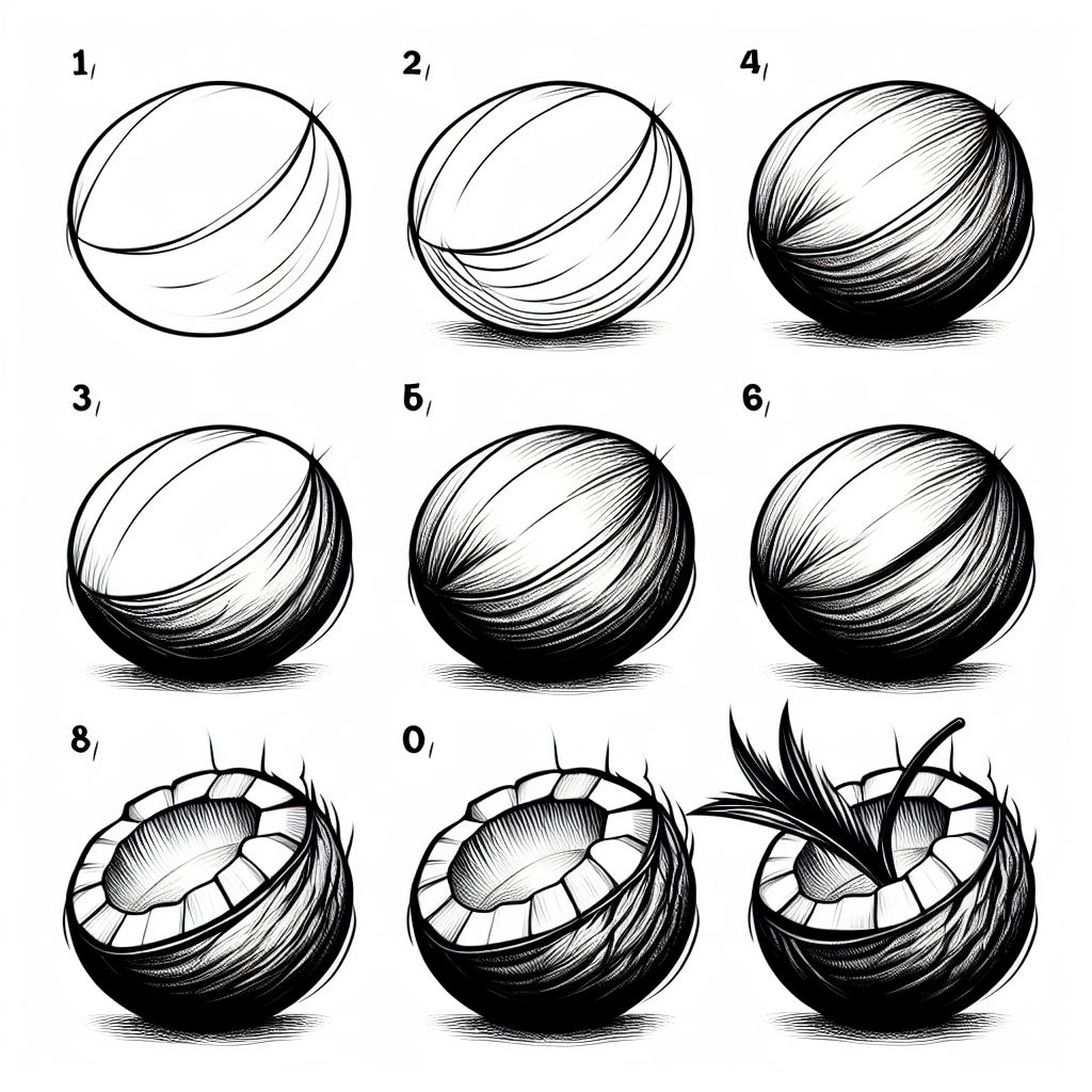 Dibujos de Coco delicioso