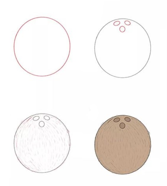 Dibujos de Coco detallado