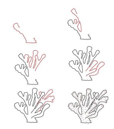 Dibujos de Coral marino