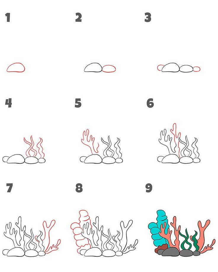 Dibujos de Corales