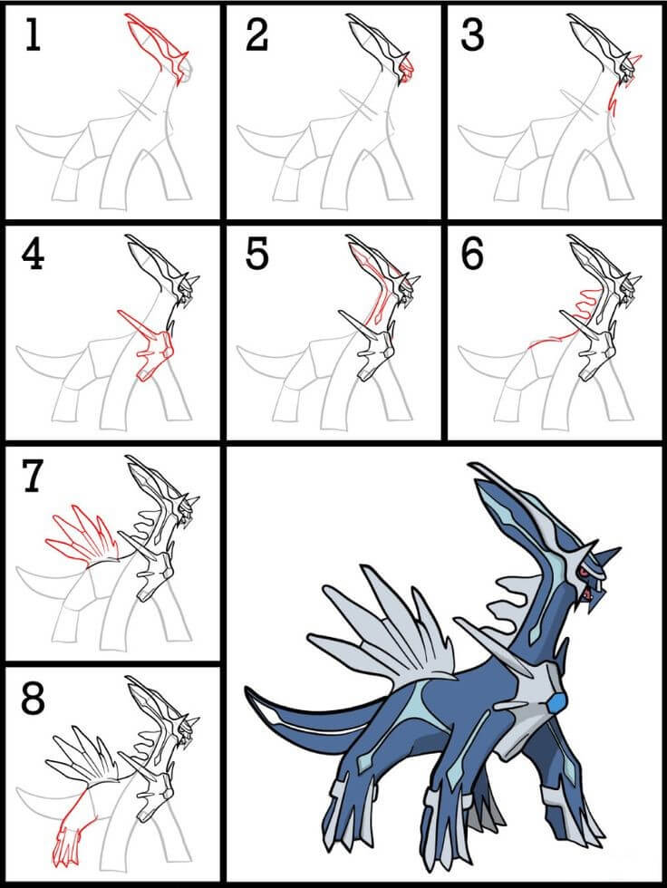 Dibujos de Dialga