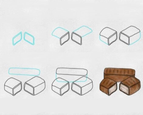 Dibujos de Dulce de chocolate