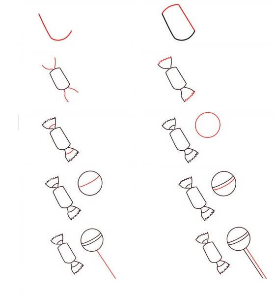Dibujos de Dulce de frutas