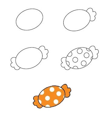 Dibujos de Dulce de naranja