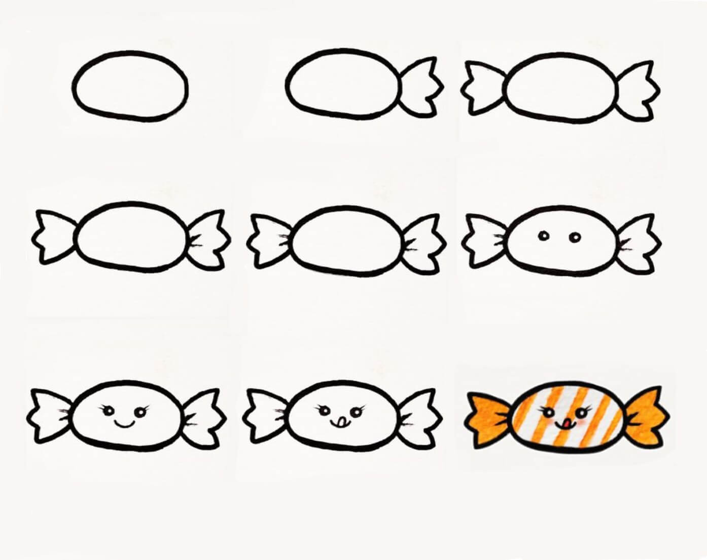 Dibujos de Dulce kawaii