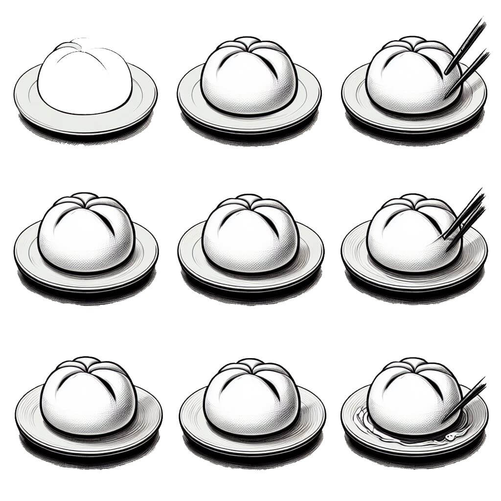 Dibujos de Dumpling casero