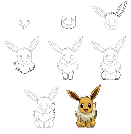 Dibujos de Animales de Pokémon